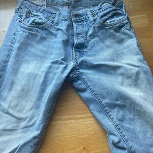 Abercrombie & Fitch Men's Denim Jeans - Light Blue